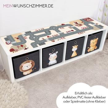 Spielstraße Ikea Kallax 4er - Rosa